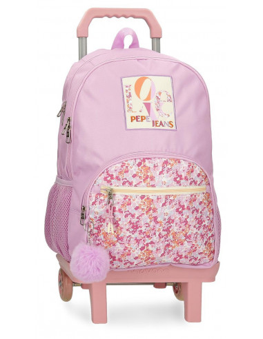 68525T1 ADAPT. BACKPACK 44CM 2C.W/TROLLEY SANDRA